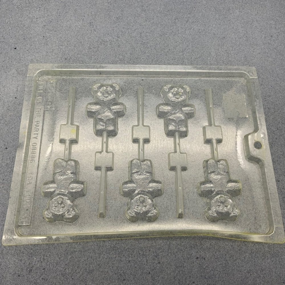 Plastic Candy Craft Mold Koala Bear Lollipop Sucker Teddy Australia